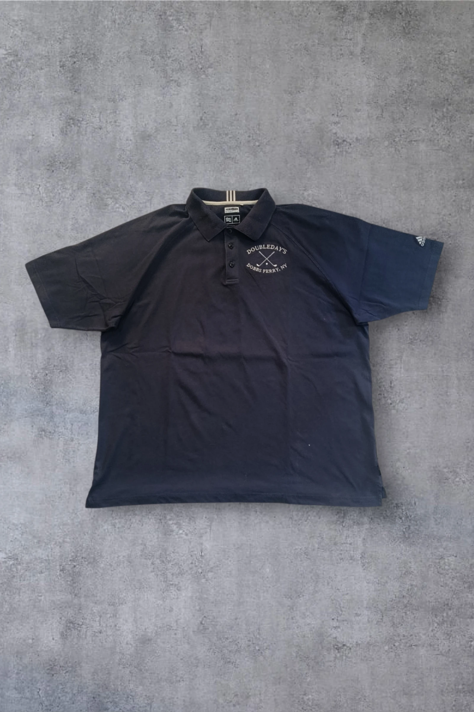 | Polo Adidas Men's |Color Azul Marino | Navy Doubleday's | Dobbs Ferry | Talla 2XL |